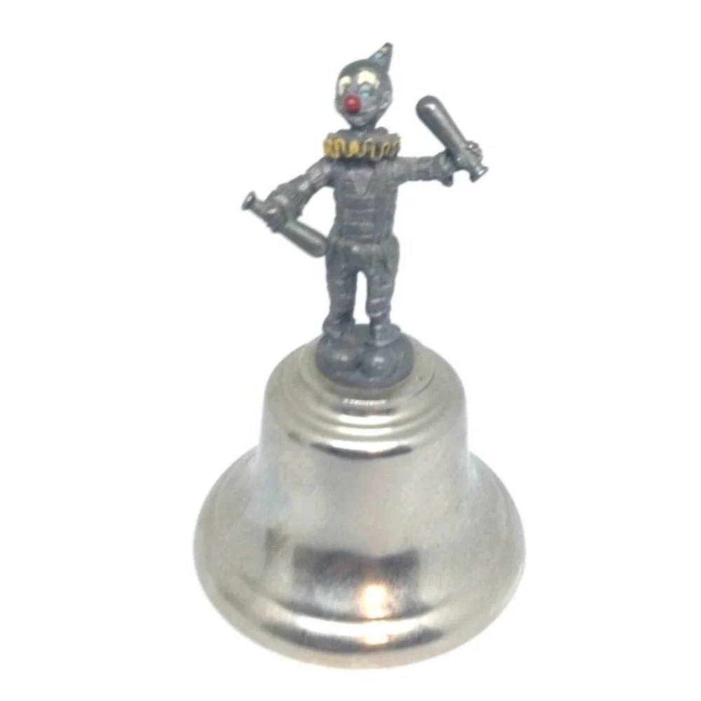 VTG Pewter  Juggling Clown Metal Standing 4